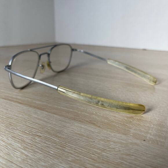 Randolph Engineering 5 1/2 Mil-Spec Sunglasses Matte Chrome FRAMES ONLY 52-20 - Picture 9 of 11